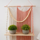 Nordic-style Woven Tapestry Wall Shelf Decor