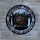 Wall art clock