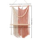 Nordic-style Woven Tapestry Wall Shelf Decor