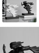 Soft Decor Entryway Shelf Resin Home Decor Craft Figurine Sculpture Ornaments