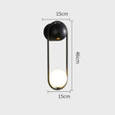 Bedroom Background Wall Stair Art Lamps